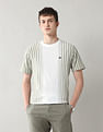 Arrow Sport Vertical Striped Spring Sorbet T-Shirt