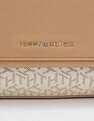 Tommy Hilfiger Logo White Polyester Sling Bag