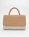 Tommy Hilfiger Logo White Polyester Sling Bag