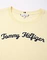 Tommy Hilfiger Womens Yellow Logo T-Shirt