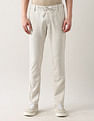 Arrow Sport Textured Slim Fit Trousers