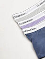Calvin Klein Underwear Solid Multi Low Rise Trunks - Pack Of - 3