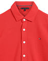 Tommy Hilfiger Kids Boys Cotton Knit Shirt