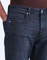 Flying Machine Slash Slim Tapered Fit Blue Jeans