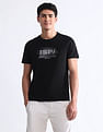 USPA Active Brand Printed Slim Fit T-Shirt