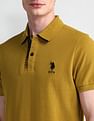 U.S. Polo Assn. Denim Co. Muscle Fit Solid Polo Shirt