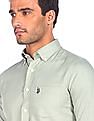 U.S. Polo Assn. Sage Button Down Solid Casual Shirt