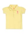 U.S. Polo Assn. Kids Puff Sleeve Cotton Polo Shirt