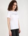Tommy Hilfiger Embroidered Logo Regular-Fit Cotton T-Shirt