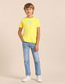 U.S. Polo Assn. Kids Boys Solid Regular Fit T-Shirt
