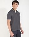 Tommy Hilfiger Solid Regular-Fit Cotton Polo Shirt