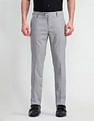 Arrow Denver Slim Solid Dobby Trousers