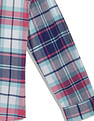 Tommy Hilfiger Kids Spread Collar Checked Oxford Shirt