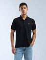 Flying Machine Solid Pure Cotton Essentials Polo Shirt