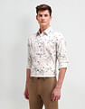Arrow Newyork Slim Fit All-Over Pattern Shirt