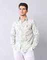 U.S. Polo Assn. Denim Co. Tropical Printed Regular Fit Shirt