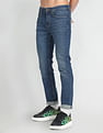 Flying Machine Freddie Slim Straight Fit Stone Wash Jeans