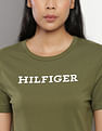 Tommy Hilfiger Crew Neck Brand Print T-shirt