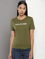 Tommy Hilfiger Crew Neck Brand Print T-shirt