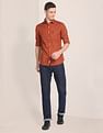 U.S. Polo Assn. Solid Dobby Tailored Shirt