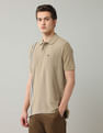 Arrow Sport Vertical Striped Regular Fit Polo Shirt
