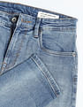 Flying Machine Slash Slim Tapered Mid Rise Jeans