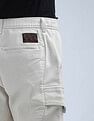 Flying Machine Mid Rise Relaxed Fit Cargo Trousers