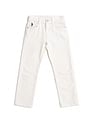 U.S. Polo Assn. Kids Boys Regular fit White Jeans