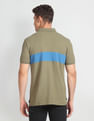 Arrow Sports Panelled Colour Block Polo Shirt