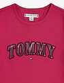 Tommy Hilfiger Kids Girls Cotton Round Neck A-Line Dress