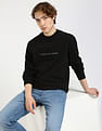 Calvin Klein Jeans Brand Printed Regular Fit Sweatshirt