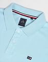 Arrow Sports Horizontal Stripe Cotton Polo Shirt