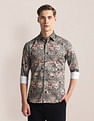 U.S. Polo Assn. Floral Print Tailored Fit Shirt