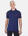 U.S. Polo Assn. Brand Embroidered Pique Polo Shirt