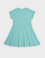 Tommy Hilfiger Kids Girls Cotton Crew Neck A-Line Dress
