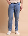 U.S. Polo Assn. Denim Co. Cole Comfort Cropped Fit Blue Jeans