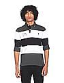U.S. Polo Assn. Long Sleeve Striped Polo Shirt