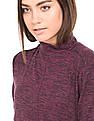 Aeropostale High Neck Heathered Top