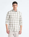 Flying Machine Tartan Check Twill Shirt