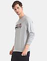 U.S. Polo Assn. Brand Embroidered Heathered Sweatshirt