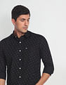 Arrow Sports Motif Print Cotton Casual Shirt