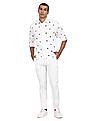 U.S. Polo Assn. Flat Front Solid Casual Trousers